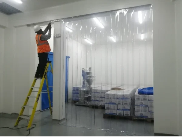 cortinas sanitarias de pvc