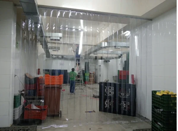 Cortinas industriales de pvc