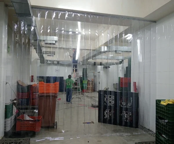 Cortinas industriales de pvc